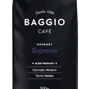 BAGGIO CAFÉ GOURMET ESPRESSO EM GRÃOS – 500G